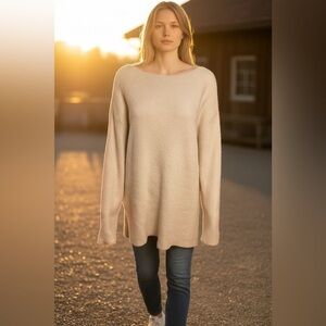 Ann Taylor Women's Cream Sweater